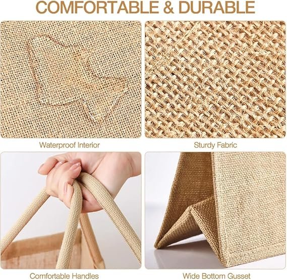 Natural fiber handbag