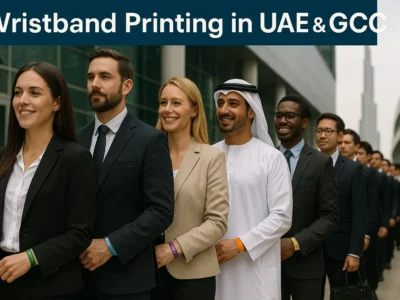 a complete guide to wristband printing in uae gcc for businesses