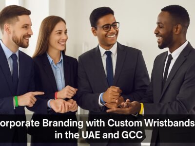 corporate branding with custom wristbands in the uae and gcc
