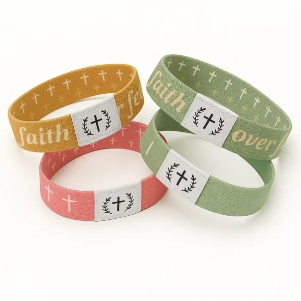 20mm nfc woven elastic wristband braceletin oman