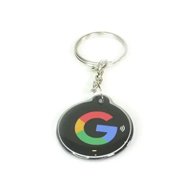 Nfc keychain google review epoxy tag in uae