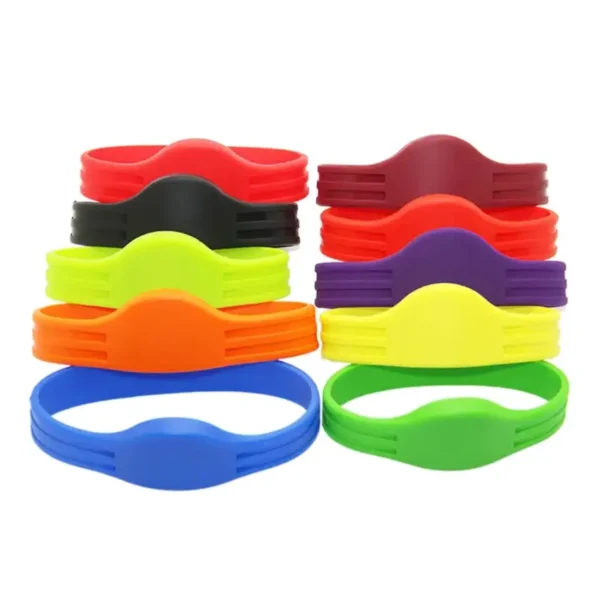 Silicone nfc bracelets rfid wristband in oman