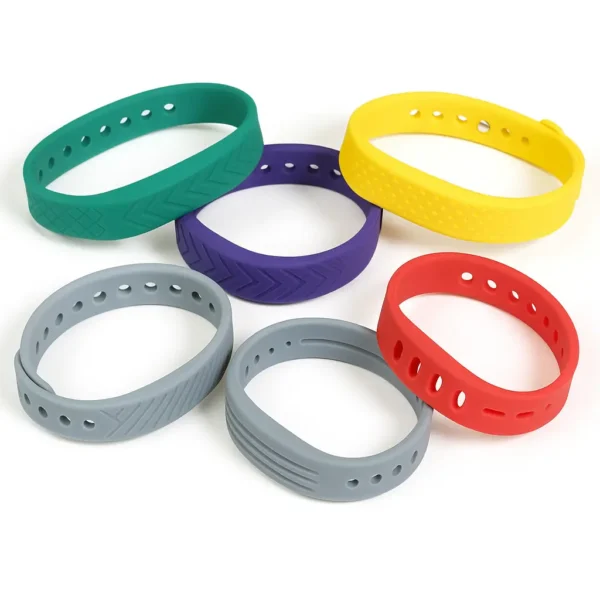 Custom access control rfid wristbands silicone