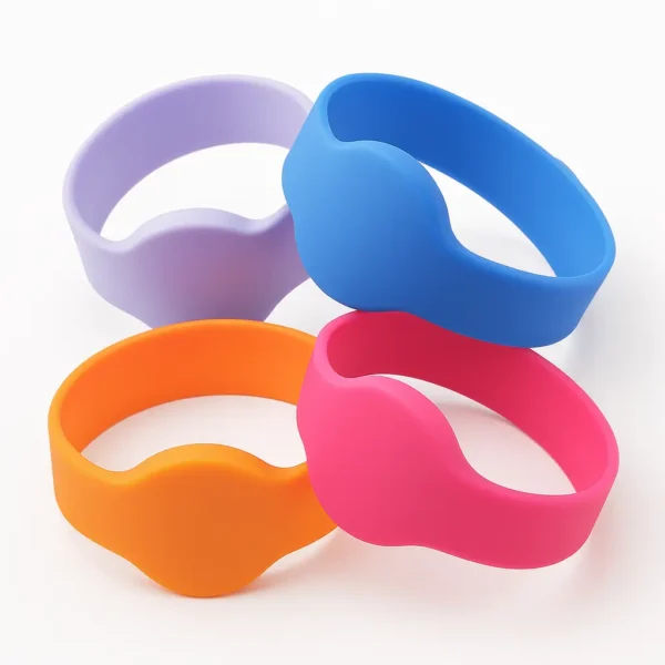 Custom rouhd head silicone wristband