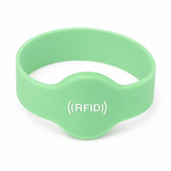 Rouhd head silicone wristband rfid in qatar
