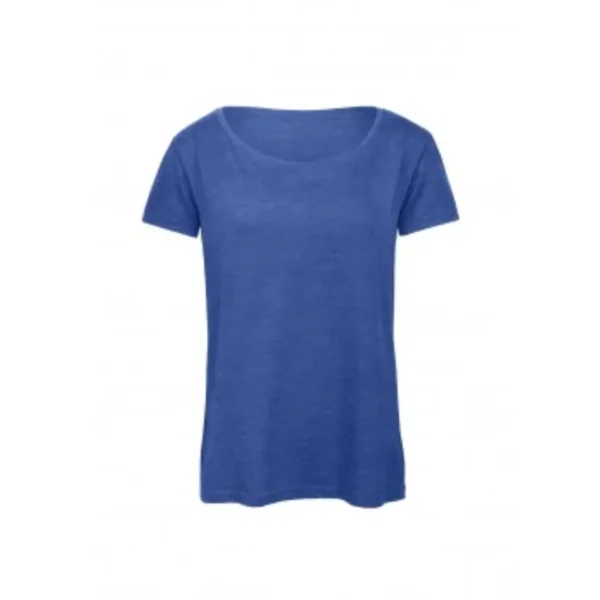 Triblend women round neck t shirt in uae