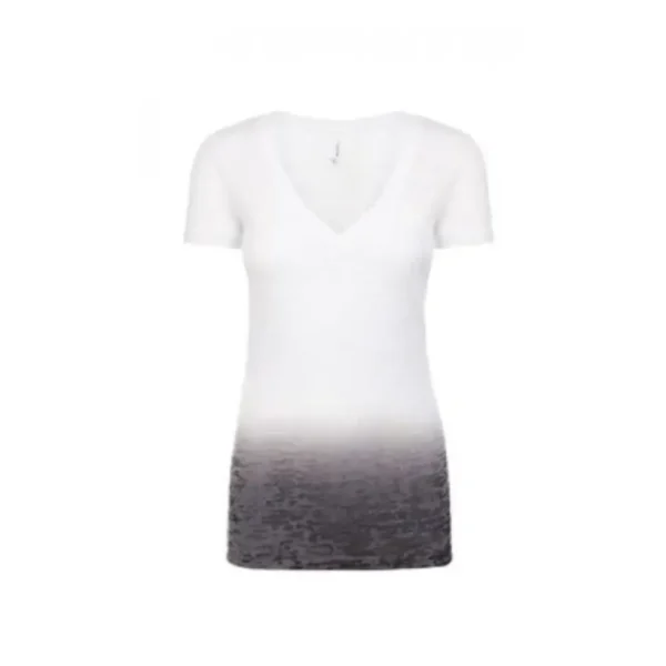 Burnout ombre crossover v tshirt in qatar corporate gifts suppliers for uae Burnout ombre crossover v t shirt in qatar